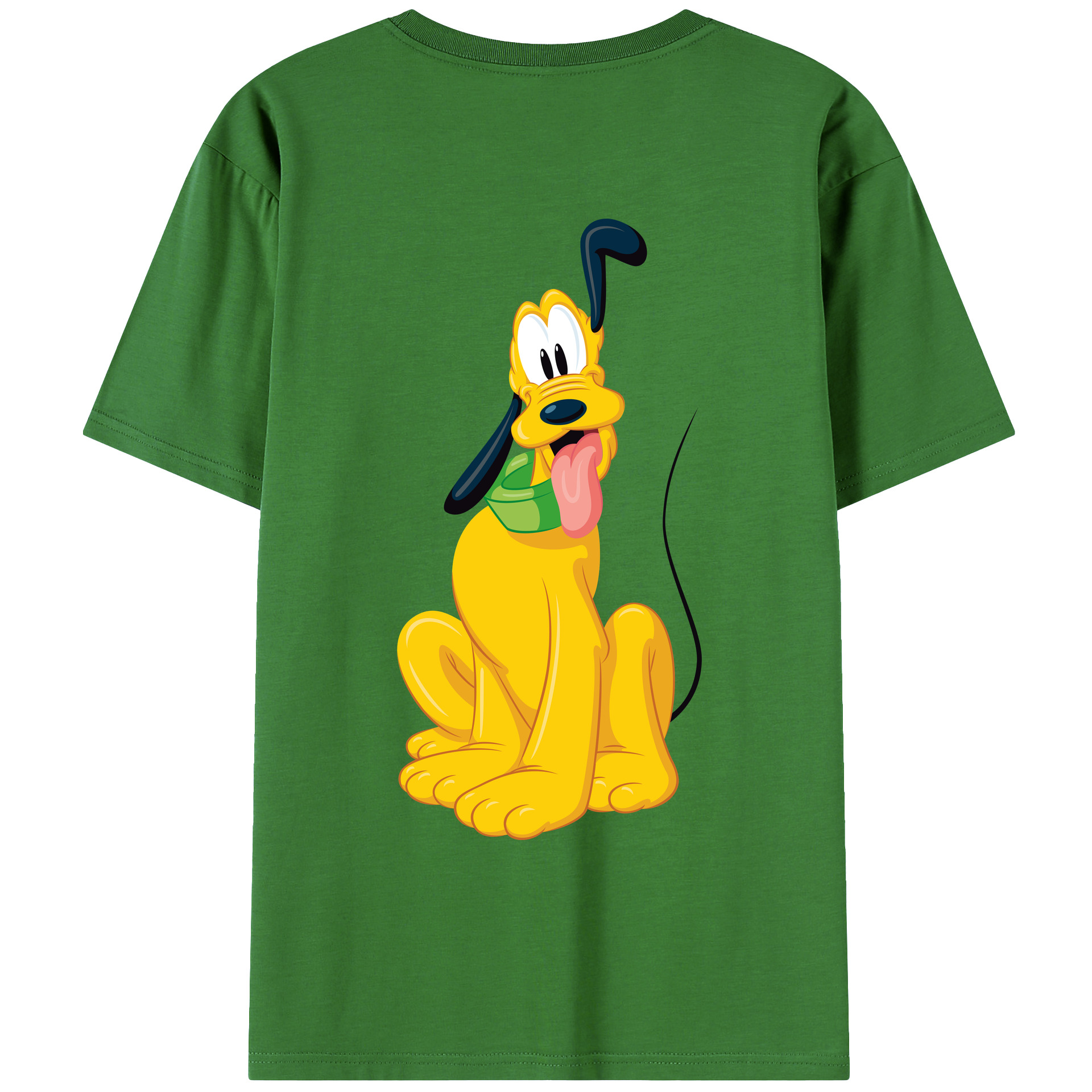 （画像用） ミッキーマウス Mickey Mouse レディース半袖Tシャツ(バックプリント)